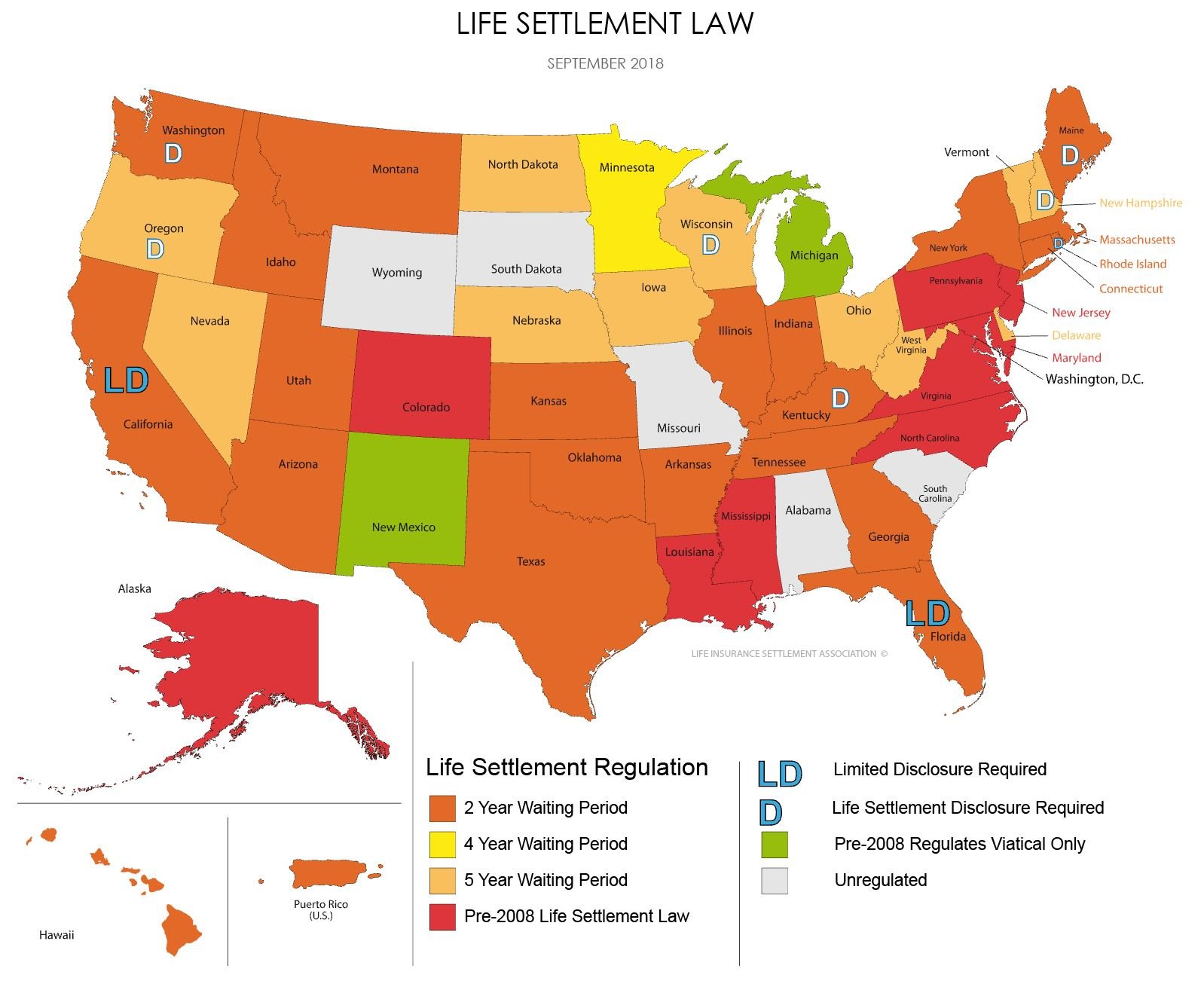 LISA Law by State